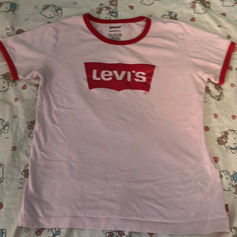 PINK LEVIS SHIRT